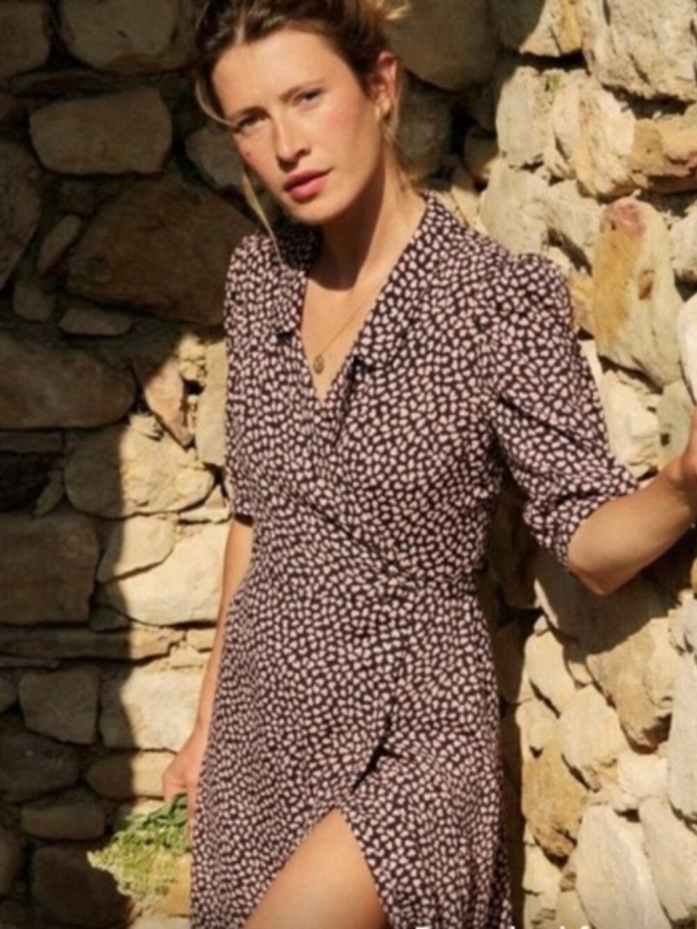Rouje Pink Heart Mini Dress